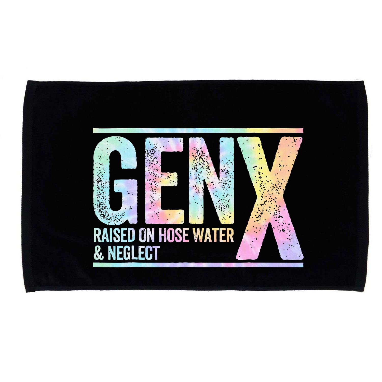 Genx Raised On Hose Water & Neglect Microfiber Hand Towel