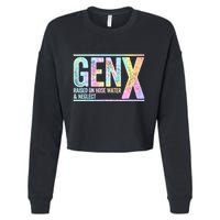 Genx Raised On Hose Water & Neglect Cropped Pullover Crew