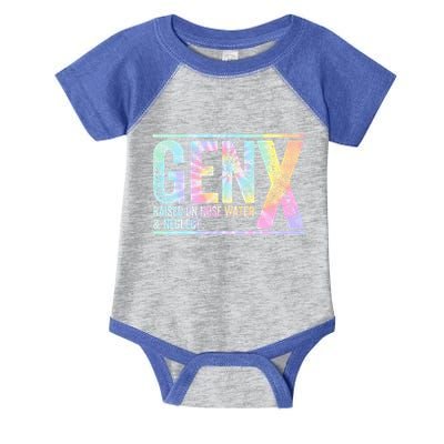 Genx Raised On Hose Water & Neglect Infant Baby Jersey Bodysuit