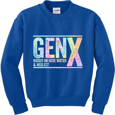 Genx Raised On Hose Water & Neglect Kids Sweatshirt