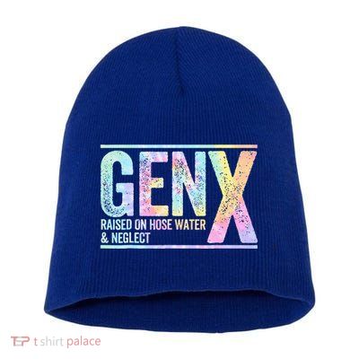 Genx Raised On Hose Water & Neglect Short Acrylic Beanie