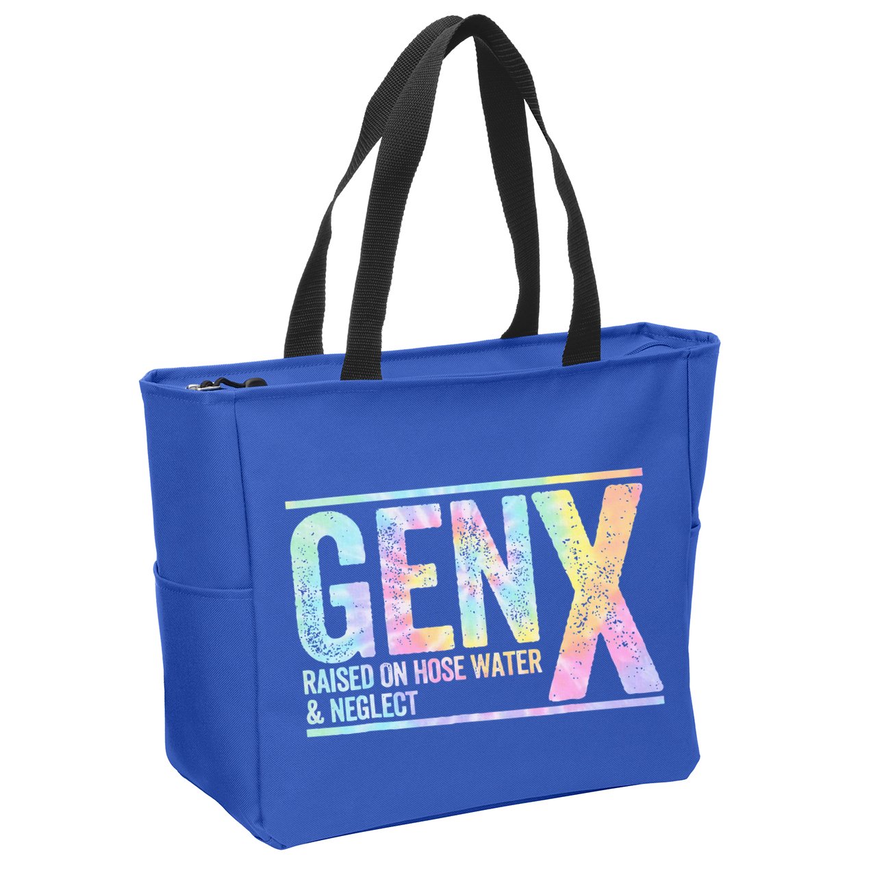 Genx Raised On Hose Water & Neglect Zip Tote Bag