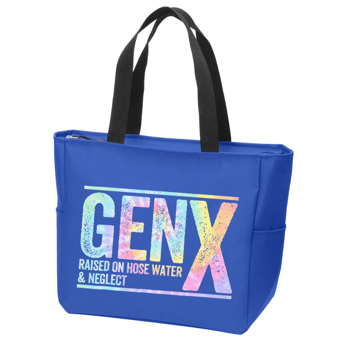 Genx Raised On Hose Water & Neglect Zip Tote Bag