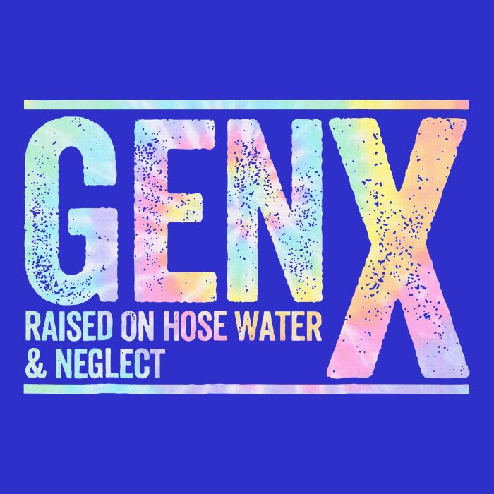 Genx Raised On Hose Water & Neglect Zip Tote Bag