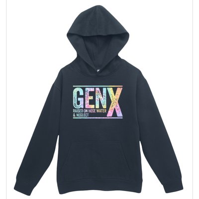 Genx Raised On Hose Water & Neglect Urban Pullover Hoodie