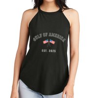 Gulf Retro Of America Est 2025 Usa American Flag Women's Perfect Tri Rocker Tank