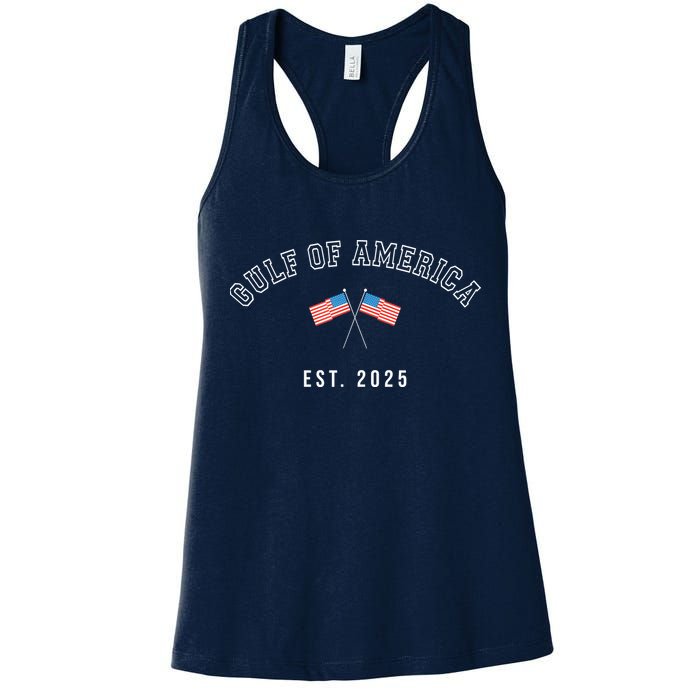 Gulf Retro Of America Est 2025 Usa American Flag Womens Tank Top