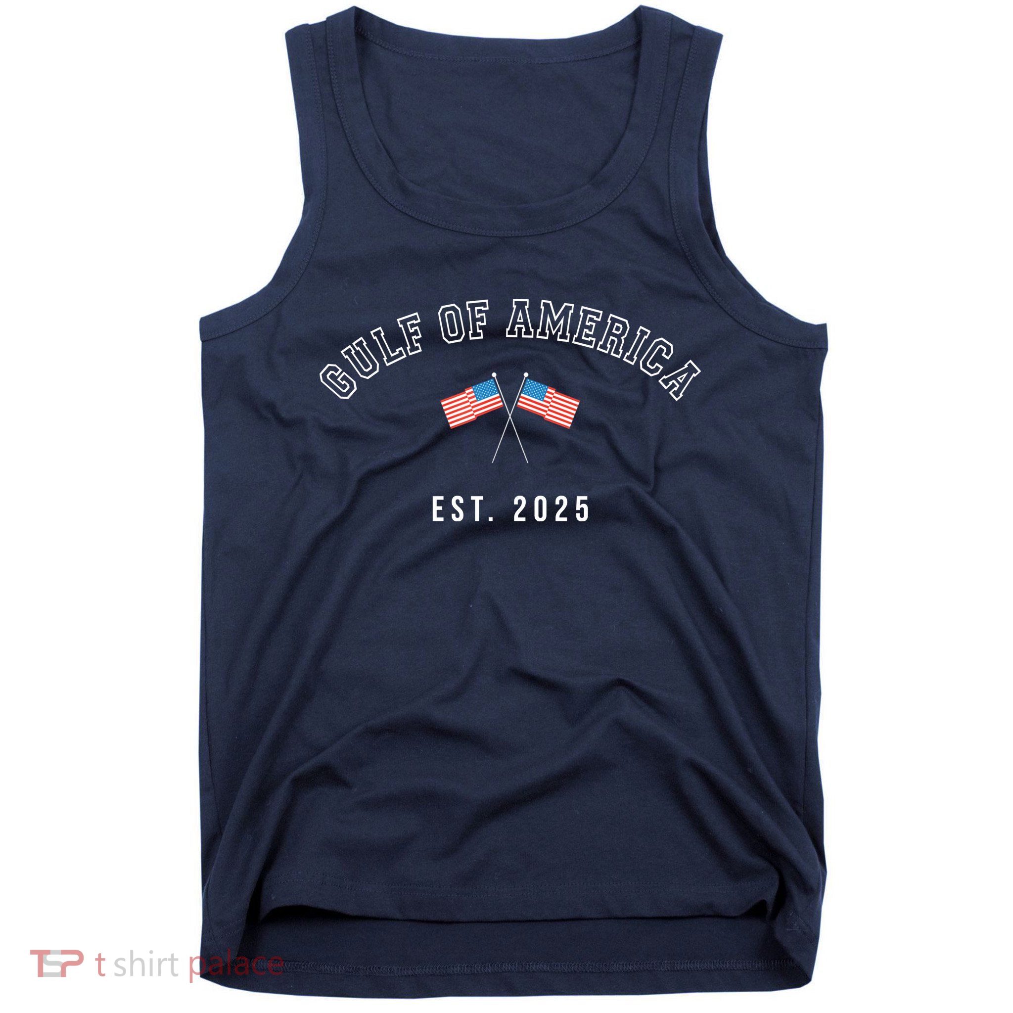 Gulf Retro Of America Est 2025 Usa American Flag Tank Top