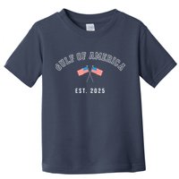 Gulf Retro Of America Est 2025 Usa American Flag Toddler T-Shirt