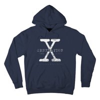 Genx Raised On Hose Water And Neglect Humor Hoodie