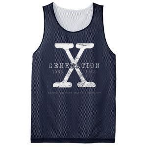 Genx Raised On Hose Water And Neglect Humor Mesh Reversible Basketball Jersey Tank