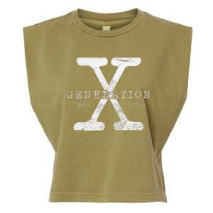 Genx Raised On Hose Water And Neglect Garment-Dyed Women's Muscle Tee