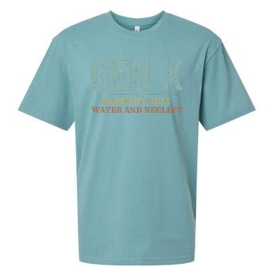 Genx Raised On Hose Water And Neglect Sueded Cloud Jersey T-Shirt