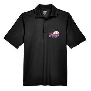 Grandma Rookie of Year 1st Birthday Baseball Theme Matching Men's Origin Performance Pique Polo