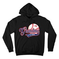 Grandma Rookie of Year 1st Birthday Baseball Theme Matching Hoodie