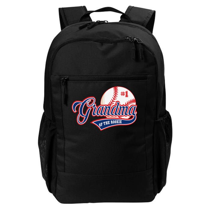 Grandma Rookie of Year 1st Birthday Baseball Theme Matching Daily Commute Backpack