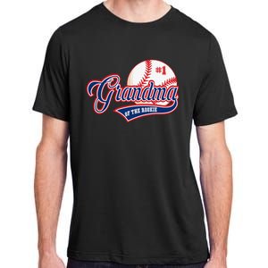 Grandma Rookie of Year 1st Birthday Baseball Theme Matching Adult ChromaSoft Performance T-Shirt