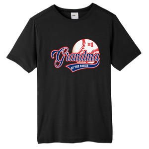 Grandma Rookie of Year 1st Birthday Baseball Theme Matching Tall Fusion ChromaSoft Performance T-Shirt