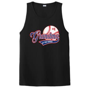 Grandma Rookie of Year 1st Birthday Baseball Theme Matching PosiCharge Competitor Tank