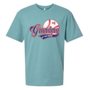 Grandma Rookie of Year 1st Birthday Baseball Theme Matching Sueded Cloud Jersey T-Shirt