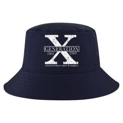 Genx Raised On Hose Water And Neglect Humor Cool Comfort Performance Bucket Hat