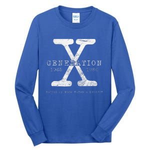 Genx Raised On Hose Water Tall Long Sleeve T-Shirt