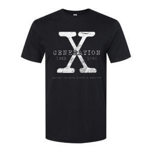 Genx Raised On Hose Water Softstyle CVC T-Shirt