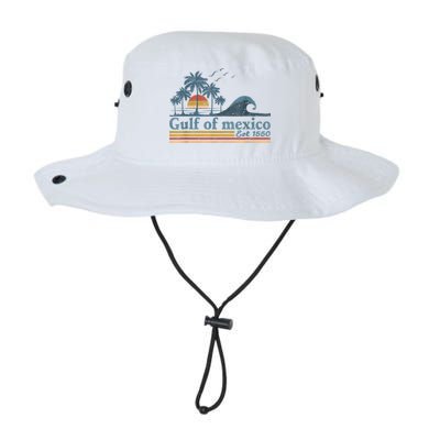 Gulf Retro Of Mexico Est 1550 Retro Vintage Beach Bucket Hat