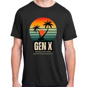 Genx Raised On Hose Water And Neglect Adult ChromaSoft Performance T-Shirt