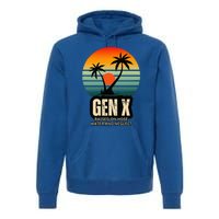 Genx Raised On Hose Water And Neglect Premium Hoodie