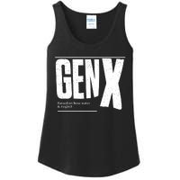 Genx Raised On Hose Water Neglect Ladies Essential Tank