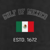 Gulf Retro Of Mexico Forever Estd 1672 Mexican Flag Gulf 11oz C Handle Ceramic Mug