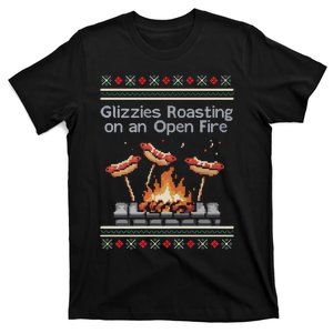 Glizzies Roasting On An Open Fire Tacky T-Shirt