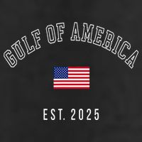 Gulf Retro Of America Est 2025 Usa American Flag 7 Panel Mesh Trucker Snapback Hat