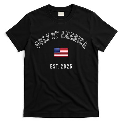 Gulf Retro Of America Est 2025 Usa American Flag T-Shirt
