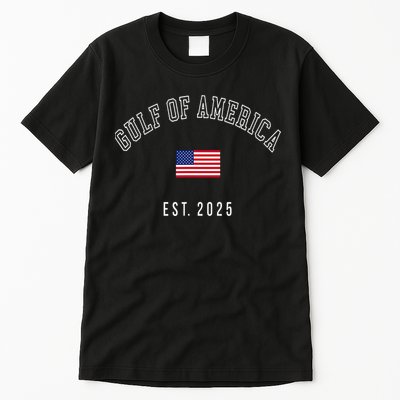 Gulf Retro Of America Est 2025 Usa American Flag Tall T-Shirt