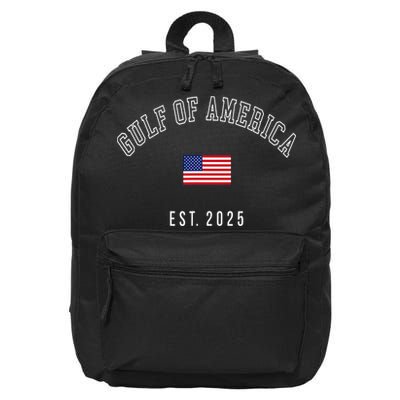 Gulf Retro Of America Est 2025 Usa American Flag 16 in Basic Backpack