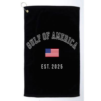 Gulf Retro Of America Est 2025 Usa American Flag Golf Towel