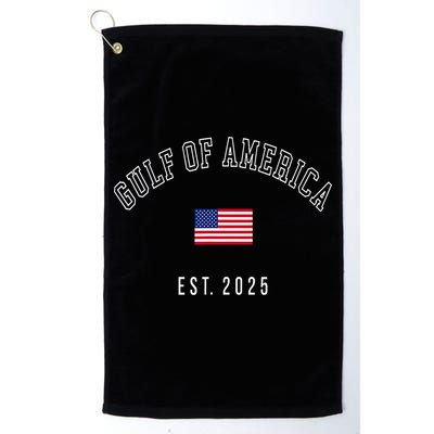 Gulf Retro Of America Est 2025 Usa American Flag Golf Towel