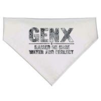 Genx Raised On Hose Water And Neglect USA-Made Doggie Bandana