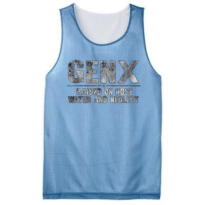 Genx Raised On Hose Water And Neglect Mesh Reversible Basketball Jersey Tank