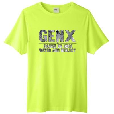 Genx Raised On Hose Water And Neglect Tall Fusion ChromaSoft Performance T-Shirt