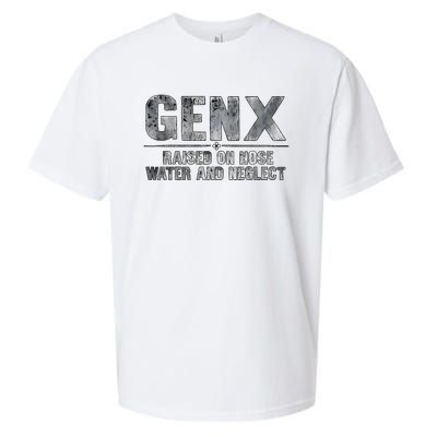 Genx Raised On Hose Water And Neglect Sueded Cloud Jersey T-Shirt