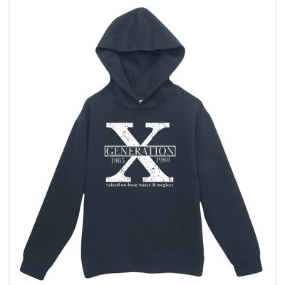 Genx Raised On Hose Water And Neglect Humor Urban Pullover Hoodie