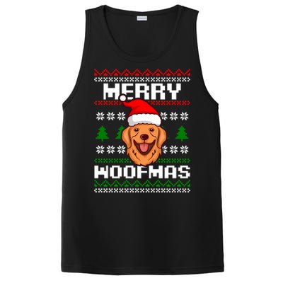 Golden Retriever Owner Ugly Christmas Dog Lover Meaningful Gift PosiCharge Competitor Tank