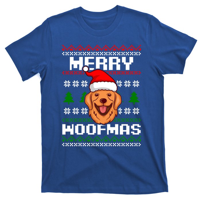 Golden Retriever Owner Ugly Christmas Dog Lover Meaningful Gift T-Shirt