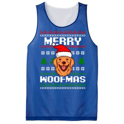 Golden Retriever Owner Ugly Christmas Dog Lover Meaningful Gift Mesh Reversible Basketball Jersey Tank