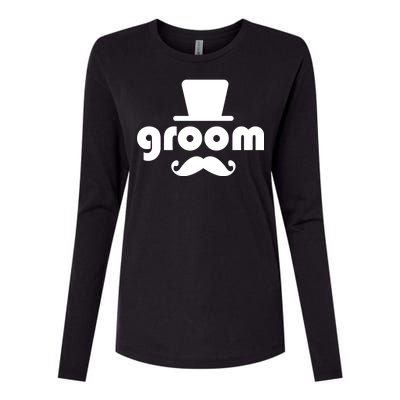 Groom Bachelor Party Womens Cotton Relaxed Long Sleeve T-Shirt