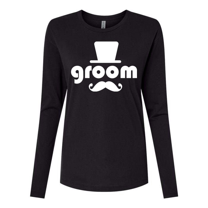 Groom Bachelor Party Womens Cotton Relaxed Long Sleeve T-Shirt