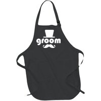 Groom Bachelor Party Full-Length Apron With Pockets